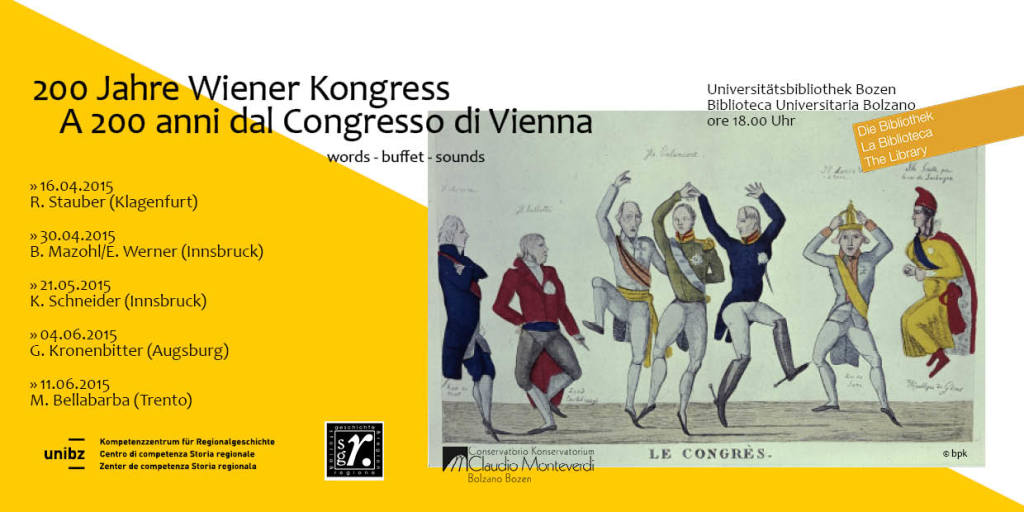 Einladung 200 Jahre Wiener Kongress
